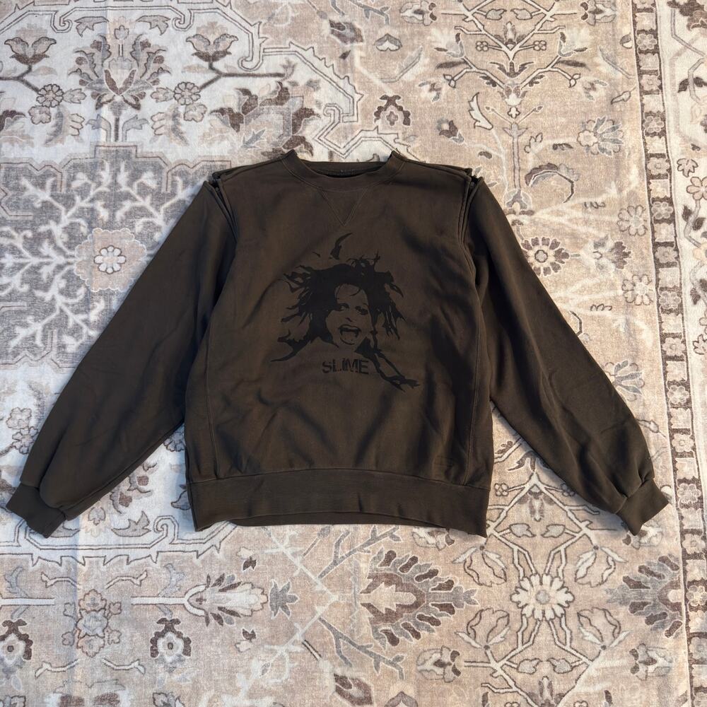 Undercover Undakovrist Exchange Slime Siouxsie Sweatshirt Zip Panels M